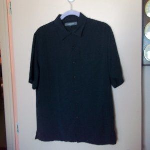Croft & Barrow short sleeve silk shirt medium